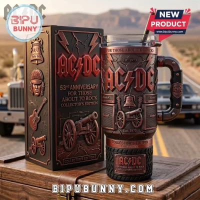 AC/DC 53rd Anniversary Collector’s 40oz Stanley Tumbler