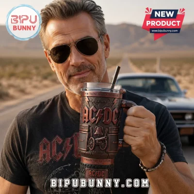 AC/DC 53rd Anniversary Collector’s 40oz Stanley Tumbler