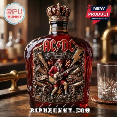 AC/DC 53rd Anniversary Commemorative Limited Edition Whiskey Decanter