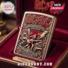 Gold red silver embossed AC/DC 53rd Anniversary 1973-2026 Hells Bells Back in Black Let There Be Rock Limited Edition Zippo lighter!