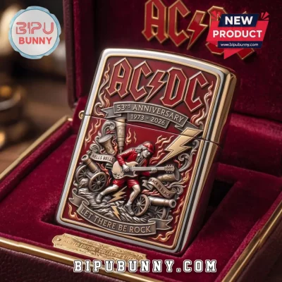 AC/DC 53rd Anniversary Limited Edition Collector’s Lighter Case