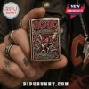 AC/DC 53rd Anniversary 1973-2026 silver lighter! Red rock design, 
