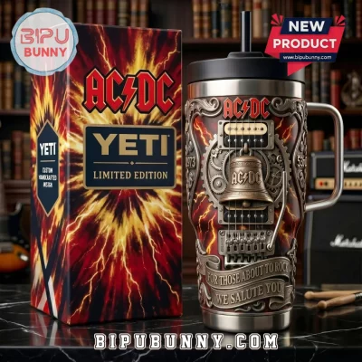 AC/DC 53rd Anniversary Limited Edition YETI Handled Tumbler