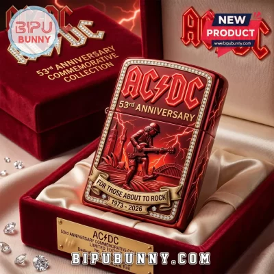 AC/DC 53rd Anniversary Limited Edition Zippo Lighter Case