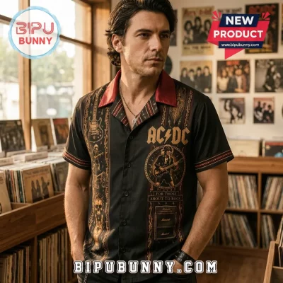 AC/DC For Those About to Rock Limited Edition Hawaiian Shirt