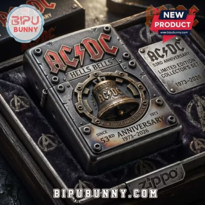 AC/DC Hells Bells 53rd Anniversary Limited Edition Zippo Collector’s Lighter