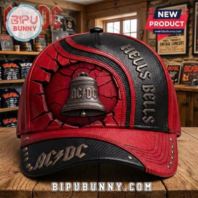 AC/DC Hells Bells Rock Band Premium Baseball Cap