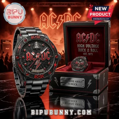AC/DC High Voltage Rock & Roll Premium Men’s Watch