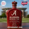 Red ceramic bottle with Alabama Crimson Tide logo, script A, and 134th anniversary text against a stadium background!