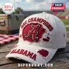 White distressed baseball cap! Red 