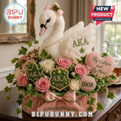 Alpha Kappa Alpha 1908 Luxurious Plush Pillow