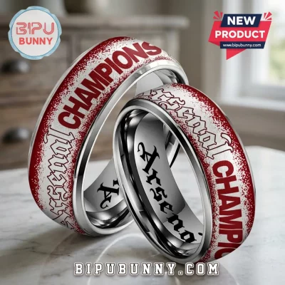 Arsenal FC Premier League Champions 2025-2026 Ring