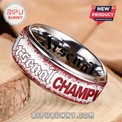 Arsenal FC Premier League Champions 2025-2026 Ring