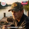 Distressed dark green Bass Pro Shops baseball cap with vintage logo and text The Adventure Starts Here!