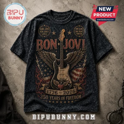Bon Jovi America 250 Years of Freedom 1776-2026 T-Shirt
