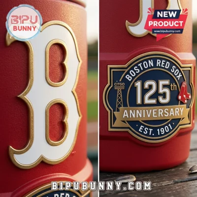 Boston Red Sox 125th Anniversary Commemorative Dugout Cooler Cup