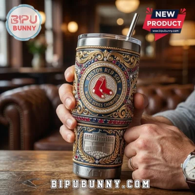Boston Red Sox World Series Champions YETI Stanley Tumbler 40oz