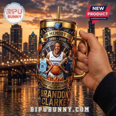 Brandon Clarke Memphis Grizzlies Memorial 40oz Tumbler