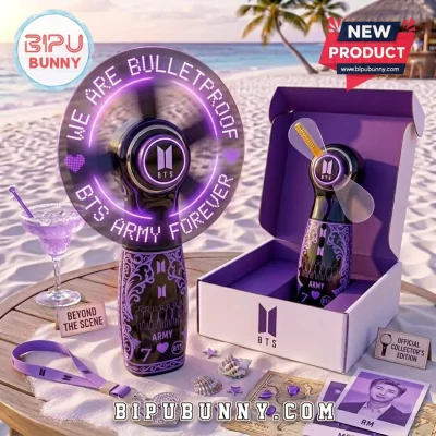 BTS ARMY Limited Edition LED Hand Fan 2026