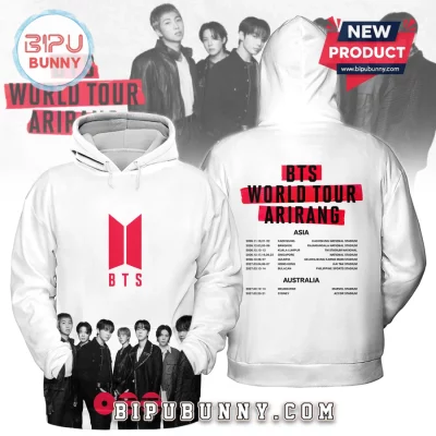 BTS World Tour Arirang 2026-2027 Concert Pullover Hoodie