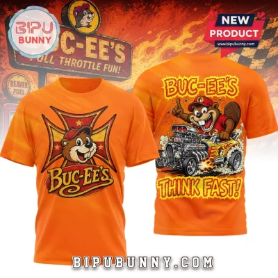 Buc-ee’s Hot Rod Racing Think Fast Limited Edition Shirt