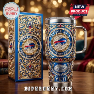 Buffalo Bills YETI Stanley Tumbler 40oz
