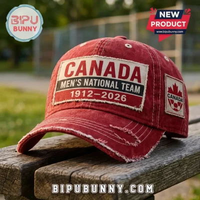 Canada Men’s National Team 2026 Anniversary Distressed Cap