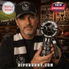Black and white Collingwood handheld fan and baseball cap! Featuring 