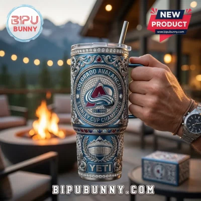 Colorado Avalanche YETI Stanley Tumbler 40oz