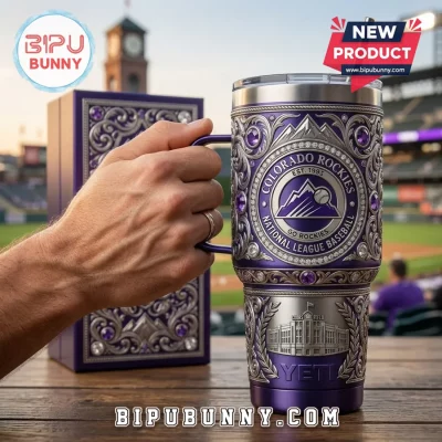Colorado Rockies YETI Stanley Tumbler 40oz