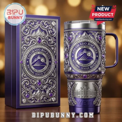 Colorado Rockies YETI Stanley Tumbler 40oz