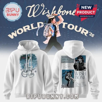 Conan Gray Wishbone World Tour 2026 Fan Merch Pullover Hoodie