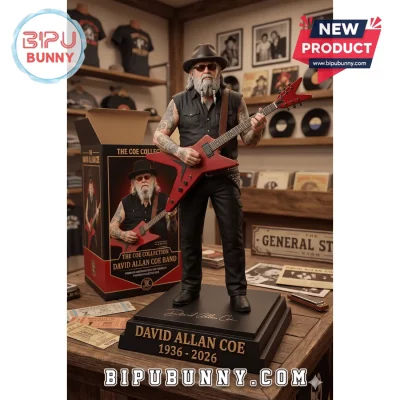 David Allan Coe Premium Commemorative 1936-2026 Musician Acrylic Plaque