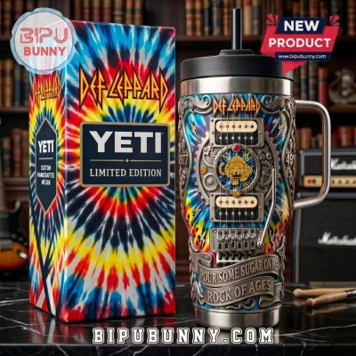 Def Leppard x Yeti Pour Some Sugar On Me Handle Tumbler