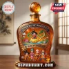 Dragon Ball 40th anniversary whiskey decanter with Goku, Bulma, Krillin, Master Roshi, and Shenron design elements!