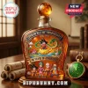 Dragon Ball 40th anniversary whiskey decanter with anime art including Goku and Shenron and a four star ball stopper!