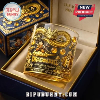 Dragon Ball 40th Anniversary Limited Edition Whiskey Glass