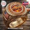 Gold retro Dukes of Hazzard 47th Anniversary 1979-2026 ring! Features orange General Lee car