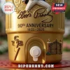 A close up view of the lower part of the cooler cup showing the spigot and special logos!