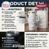 White Yeti stainless steel tumbler featuring England lion crest embossing and Pride Passion History text design!