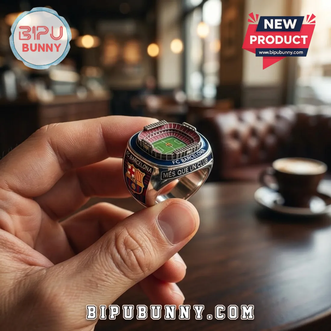 FC Barcelona Camp Nou Stadium Ring FC Barcelona Camp Nou Stadium Ring