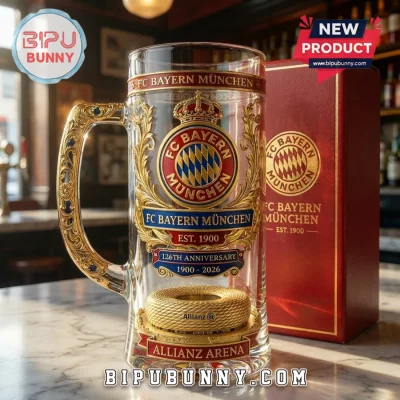 FC Bayern Munich 126th Anniversary Edition Beer Mug