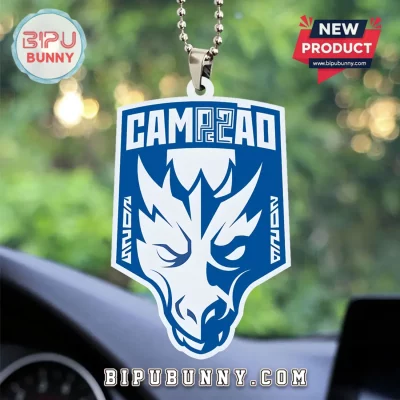 F.C. Porto Campeao Dragon Blue Acrylic Custom Car Ornament