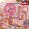 Grab this pink and gold ornate portable fan! Features 'FIGHT. HOPE. SURVIVE. SUPPORT & LOVE' and pink ribbon graphics!