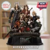 Final Fantasy VII 30th Anniversary statue featuring Sephiroth, Cloud, Aerith, Tifa, Barret, Vincent, Yuffie, Cait Sith, Red XIII figures!