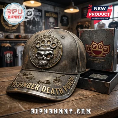 Five Finger Death Punch FFDP Europe 2027 Baseball Cap