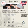 Beige 'Ring Size Chart' with 3-step guide, US sizes 6-12, diameter (mm), circumference (mm)! Red 'NEW PRODUCT' banner! BIPUBUNNY!