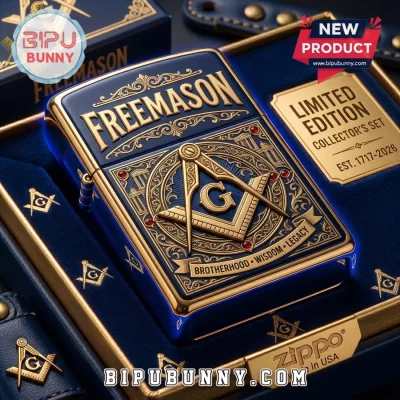 Freemason Zippo Limited Edition Lighter Case
