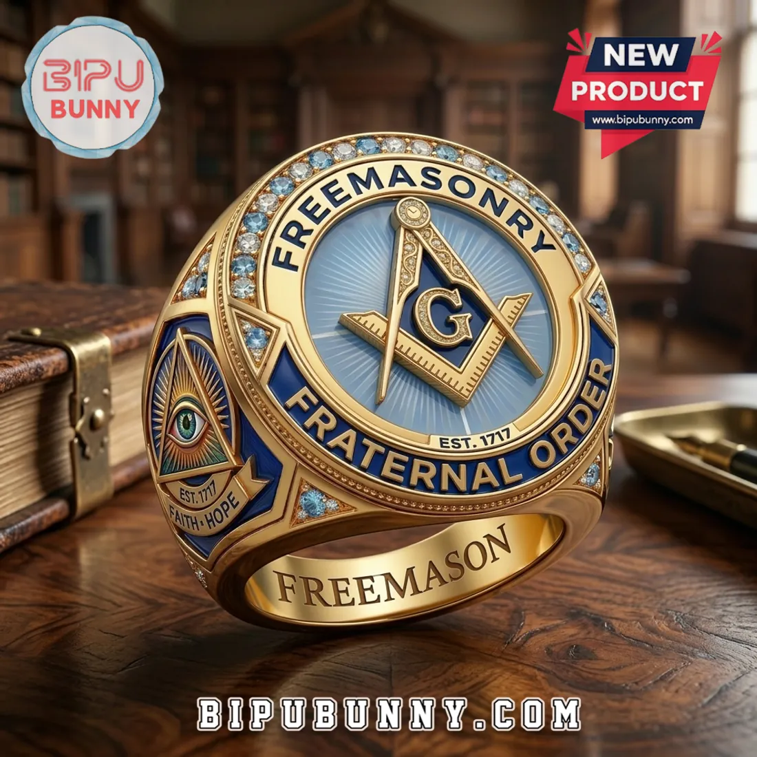 Freemasonry Fraternal Order Limited Edition Ring Freemasonry Fraternal Order Limited Edition Ring