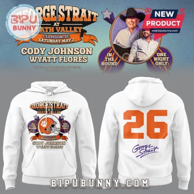 George Strait Clemson Death Valley One Night Only Hoodie